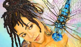 Девушка и стрекоза