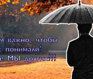 О понимании